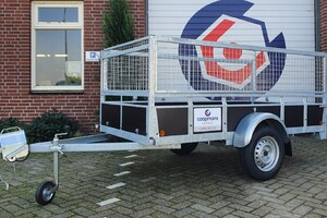 Enkelasser met loofrek